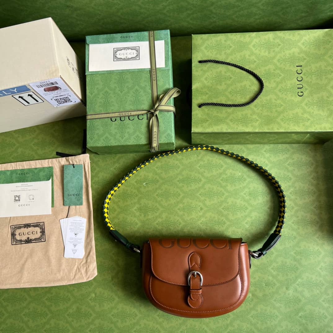 Gvc*1 Logo-print Leather 679540 Replica Shoulder Bag