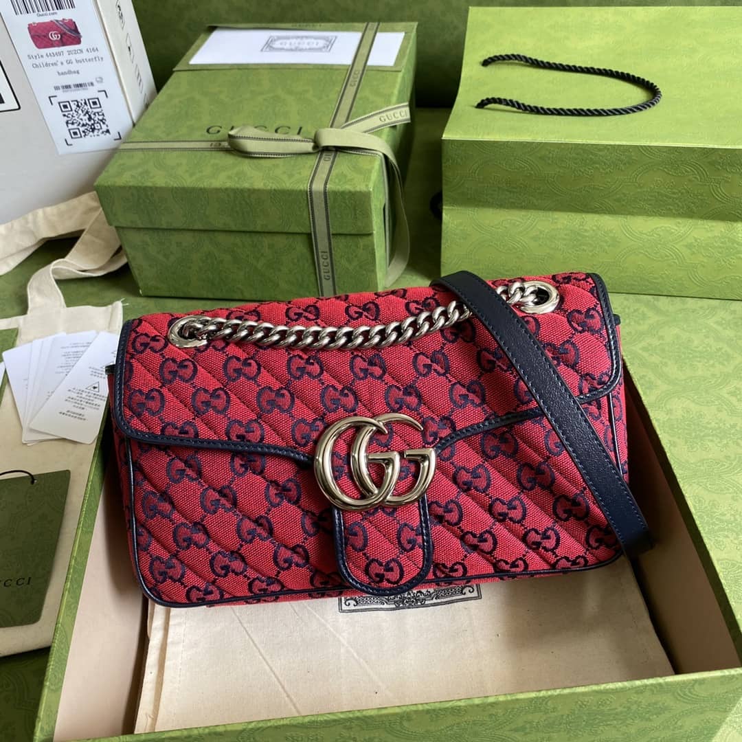 Gvc*1 Marmont GG Small matelassé Shoulder Bag Replica 443497