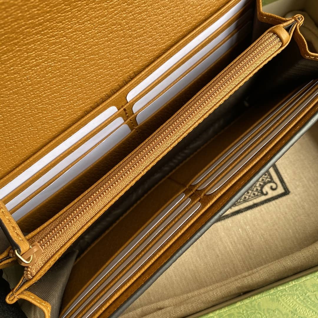 Gvc*1 x Kai Womens Flap Long Wallet Replica 647786