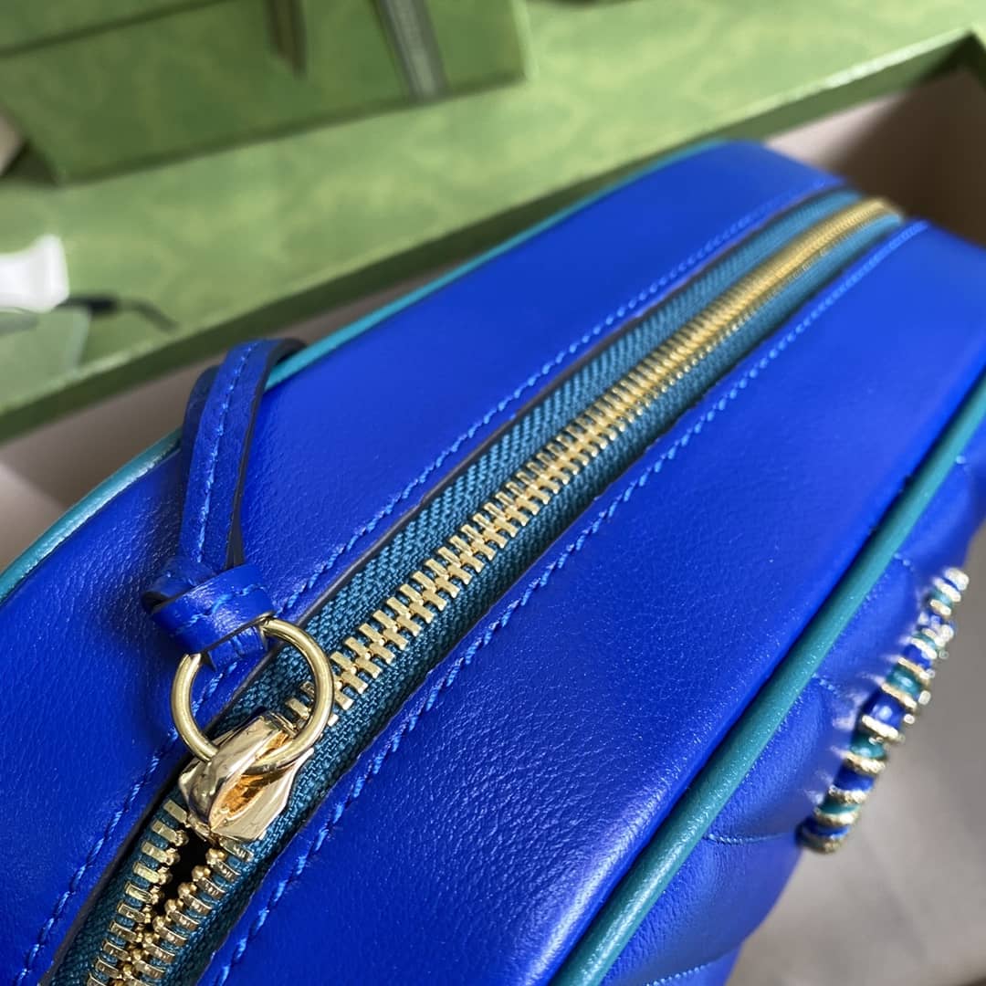 Gvc*1 Marmont GG Small Matelassé Shoulder Bag Replica 447632