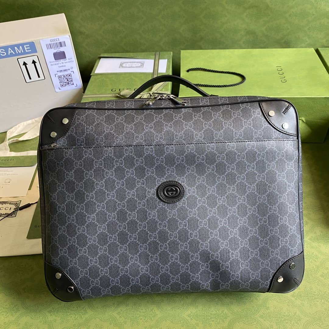 Gvc*1 Mens GG Svp*me Canvas Briefcase Backpack Replica 658543