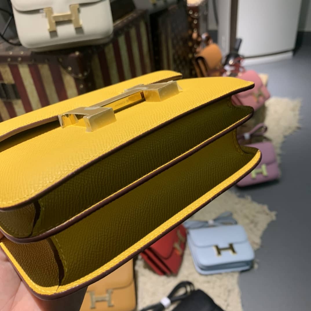 H**me5 Replica Constance Bag 18CM Epsom Leather