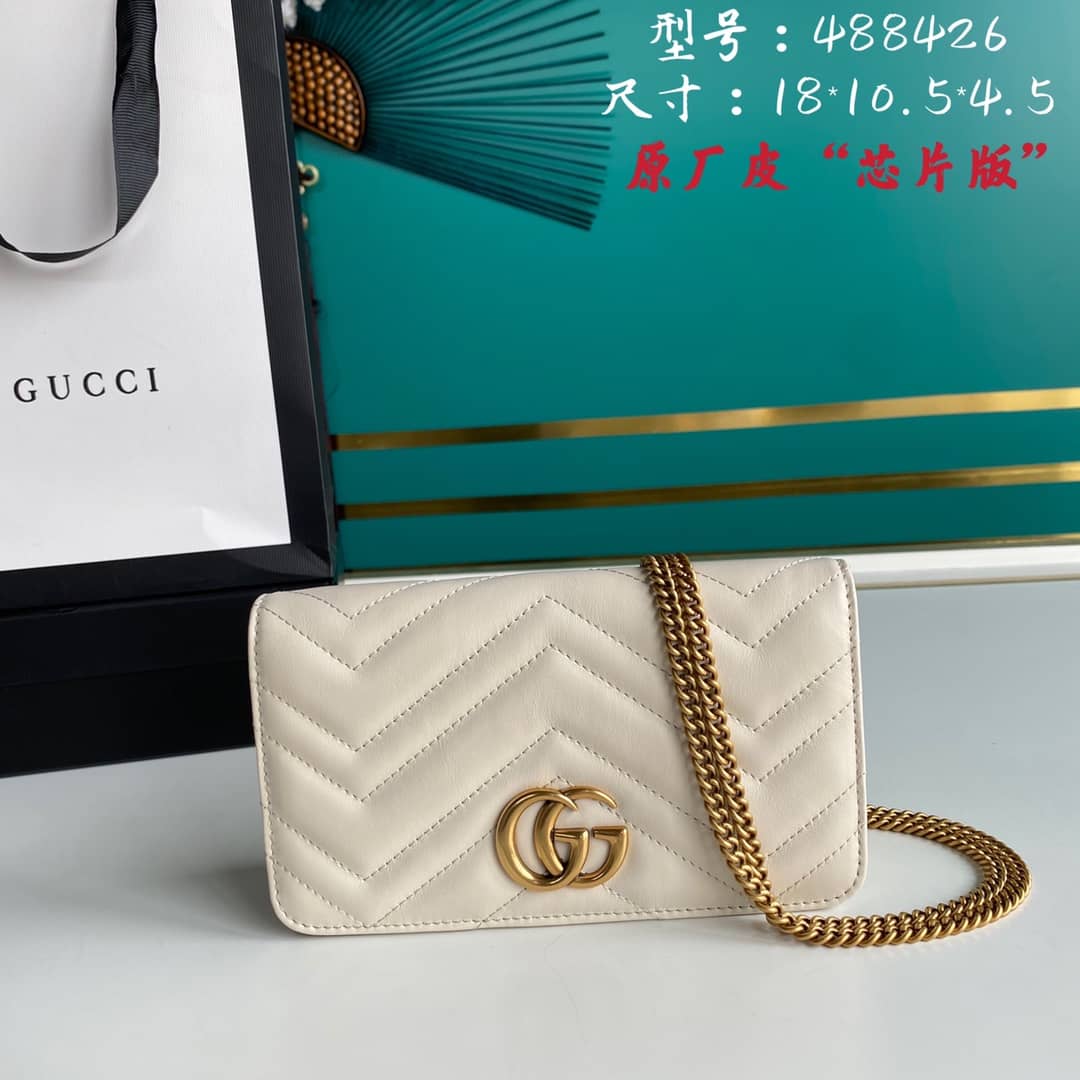 Gvc*1 Crossbody Dupe Marmont GG Matelassé 488426
