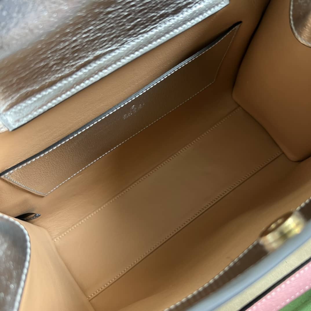 Gvc*1 Diana Small Tote Silver 702721 Replica Bag