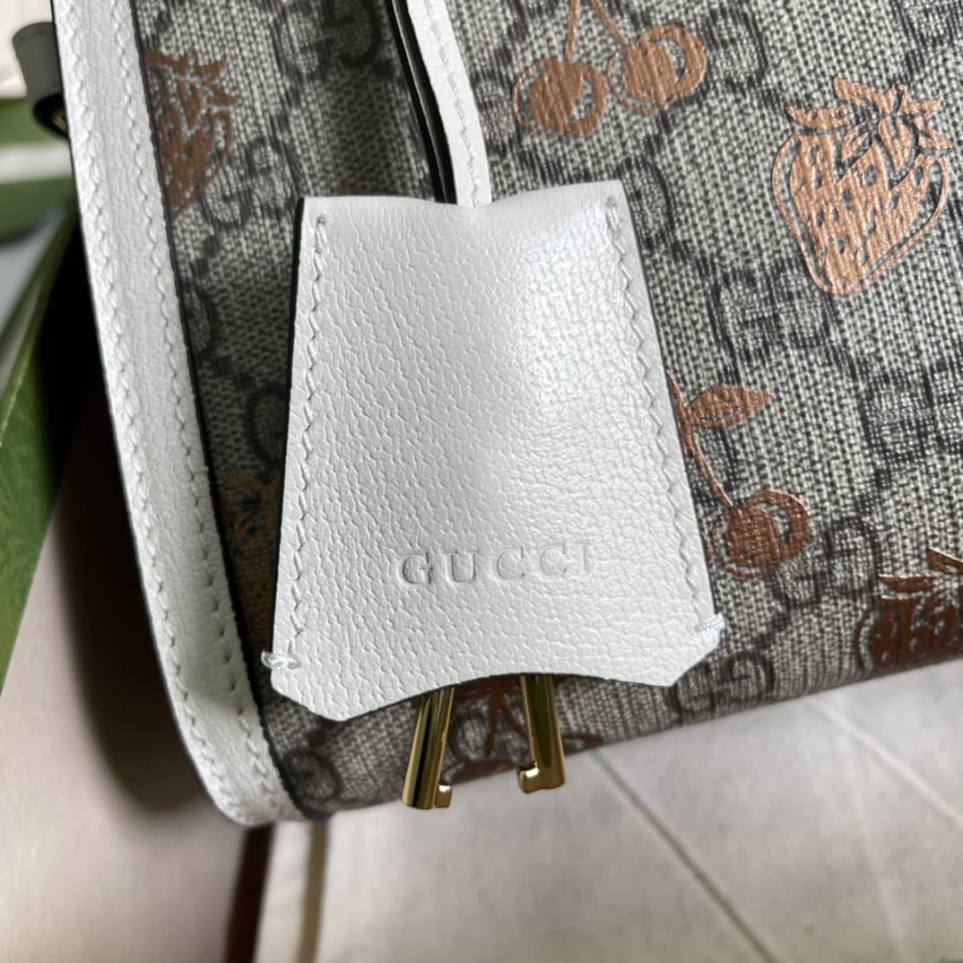 Gvc*1 Padlock Small Berry Tote Replica 498156