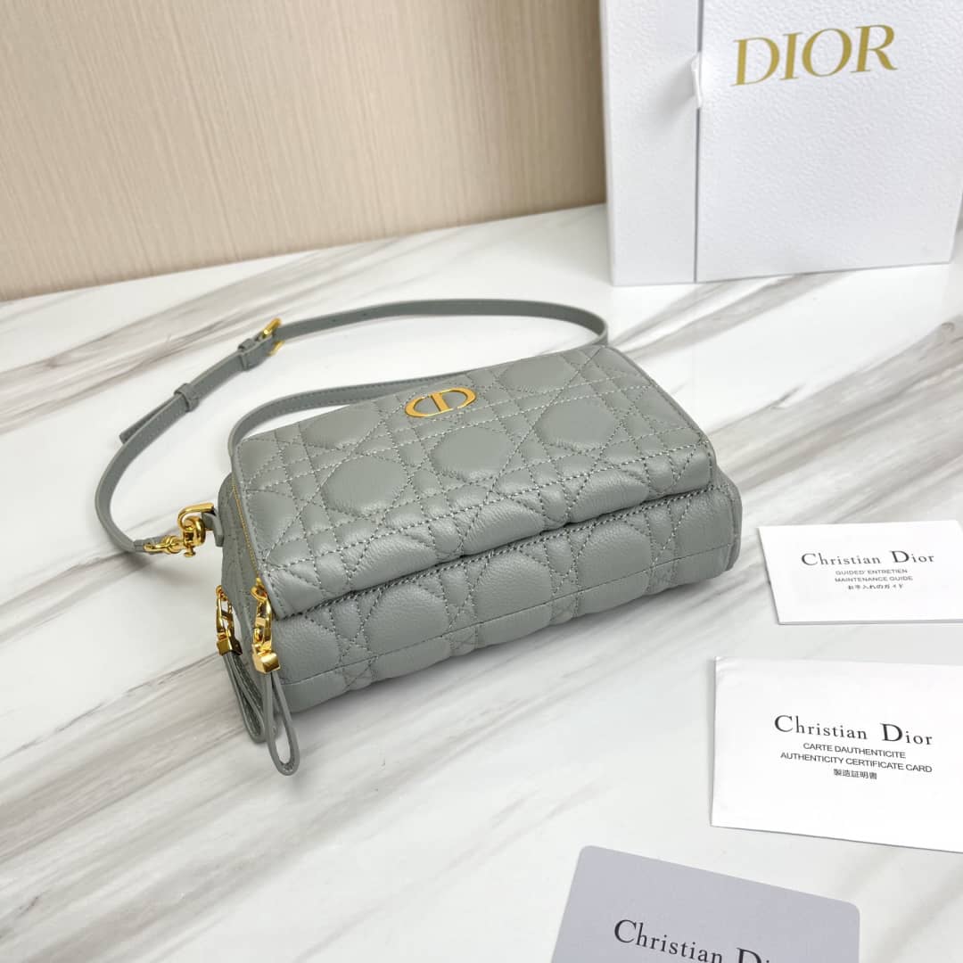 Chr1st1an D10r Caro Double Calfskin Pouch