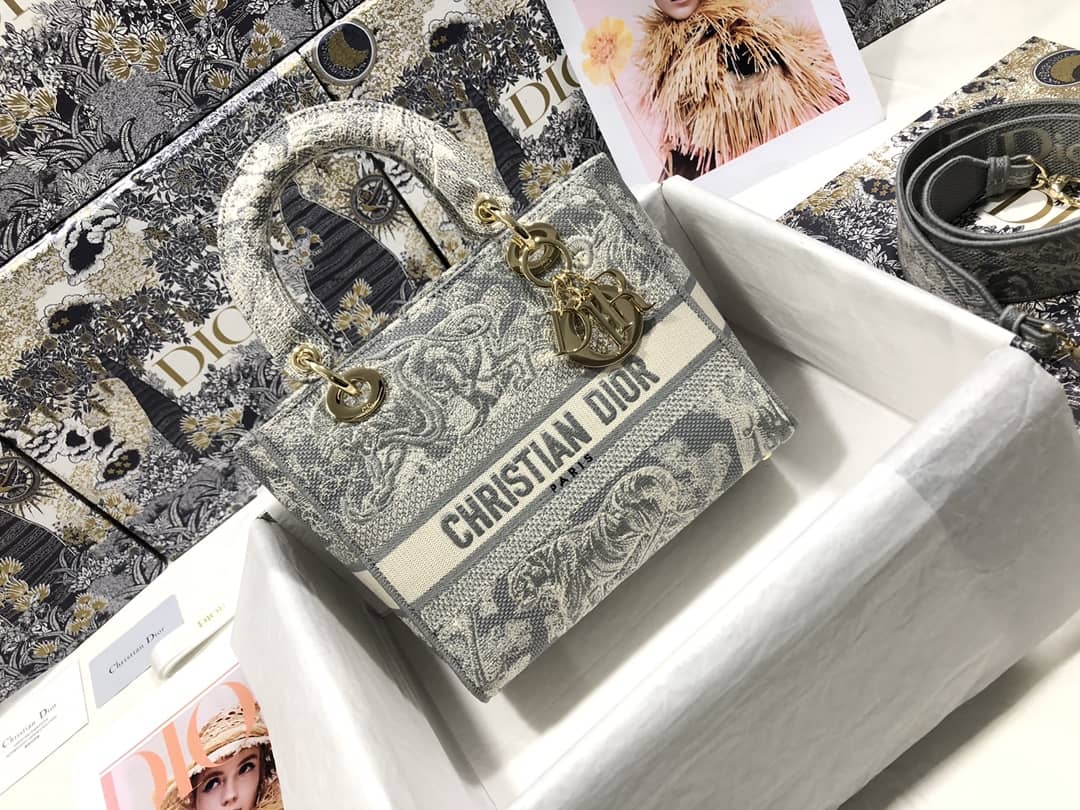 Lady D10r Dupe 24CM Replica Bag