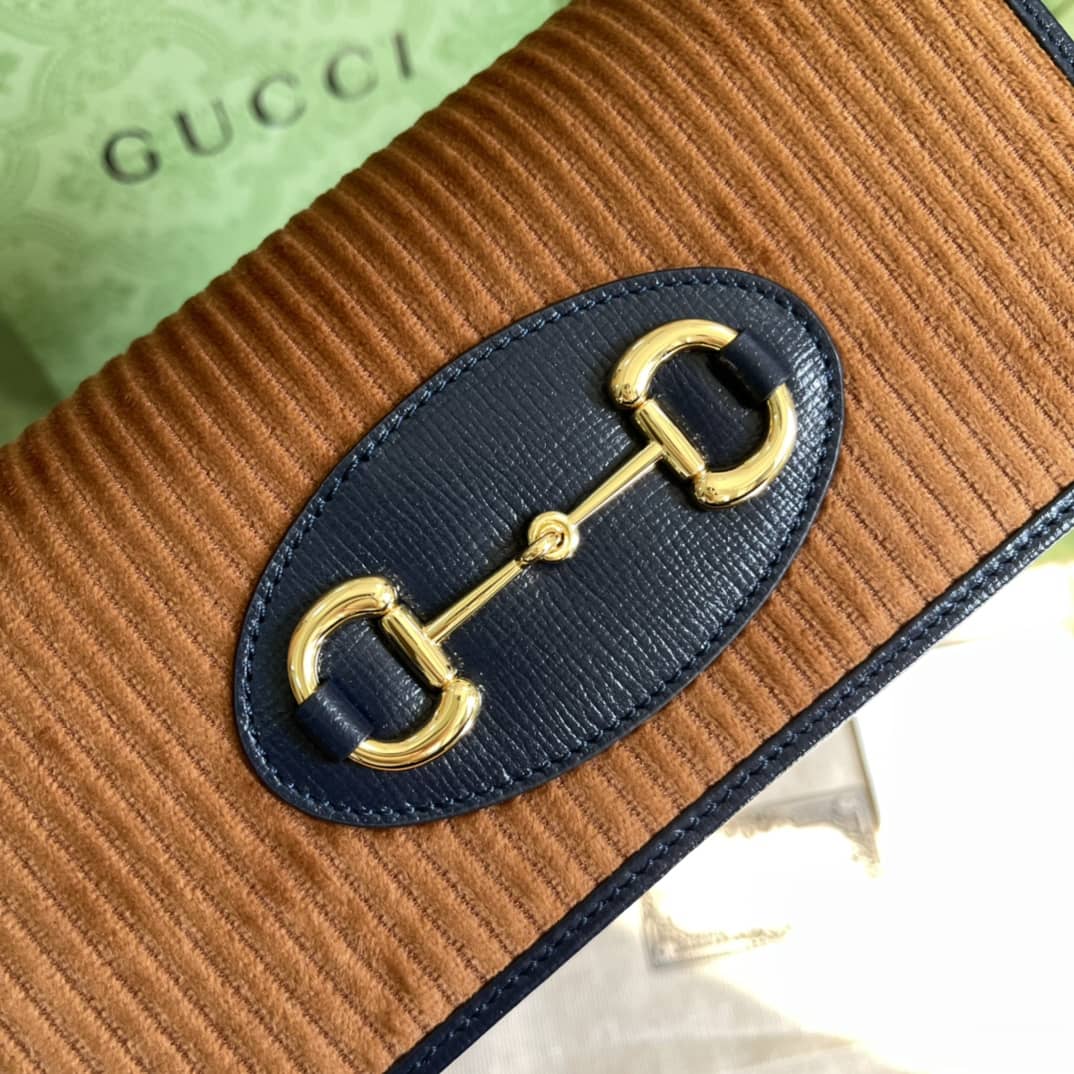 Gvc*1 1955 Horsebit Chain Wallet Replica 621892