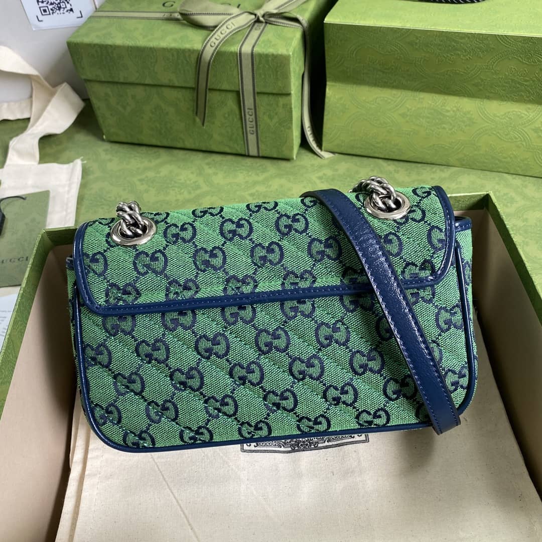 Gvc*1 Marmont GG Matelasse Leather Mini Shoulder Bag Replica 446744