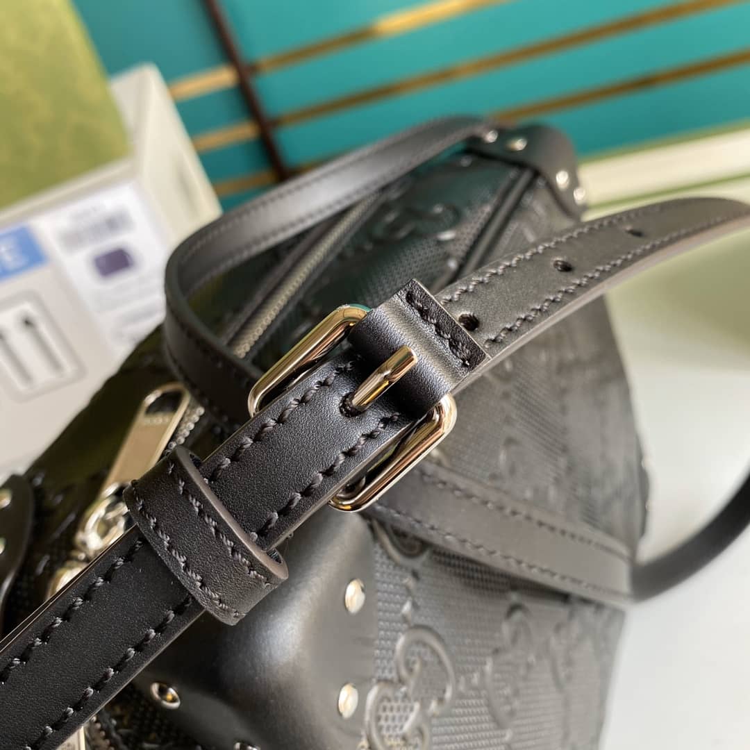 Gvc*1 Svp*me GG Leather Square Shoulder Bag Replica 626363