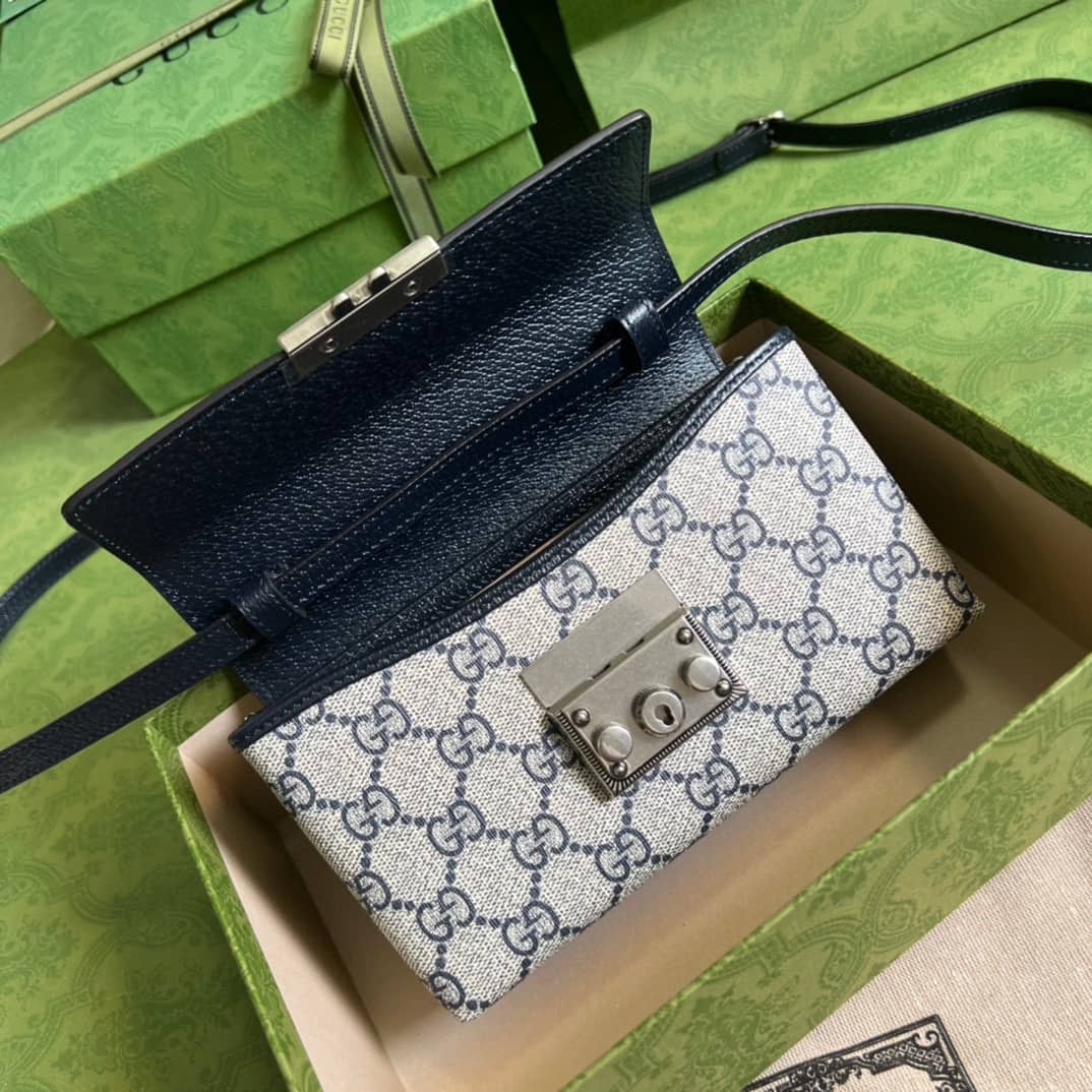 Gvc*1 Crossbody Dupe Padlock Mini GG Svp*me Canvas Top Handle 652683