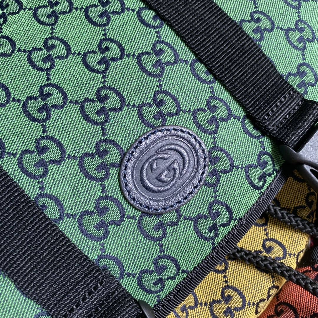 Gvc*1 Off The Grid GG Monogram Nylon Travel Backpack Replica 626160