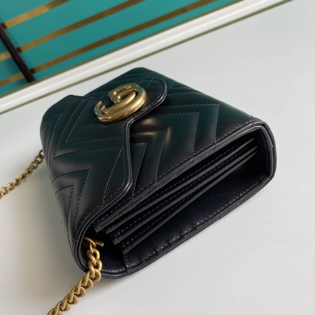 Gvc*1 Marmont GG Matelassé Mini Bag Replica 474575
