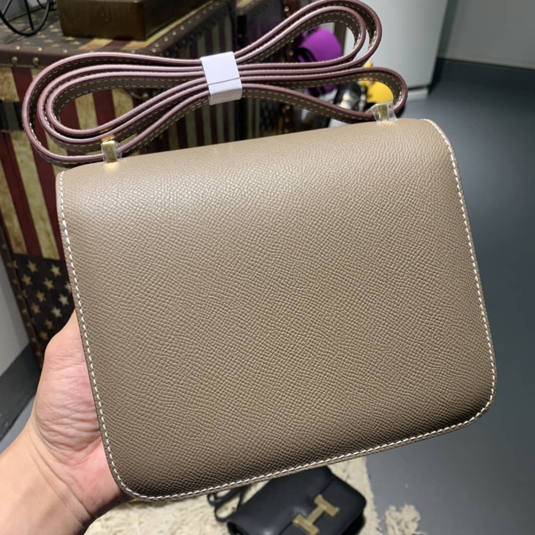 H**me5 Replica Constance Bag 18CM Epsom Leather