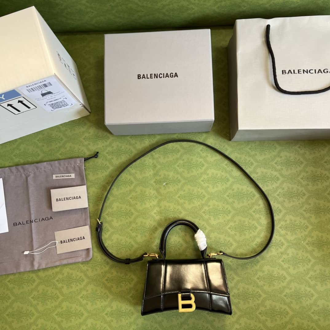 Gvc*1 Ba1en*iaga Hourglass Top-handle Tote Bag 5928331 Replica