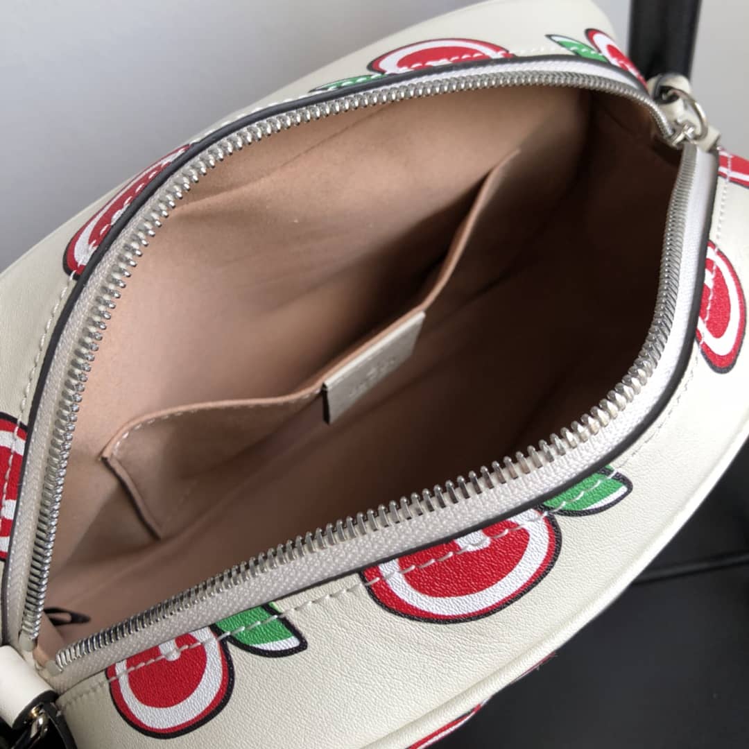 Gvc*1 Handbag Dupes Marmont Small Shoulder Handbag Camera Bag Replica White 447632