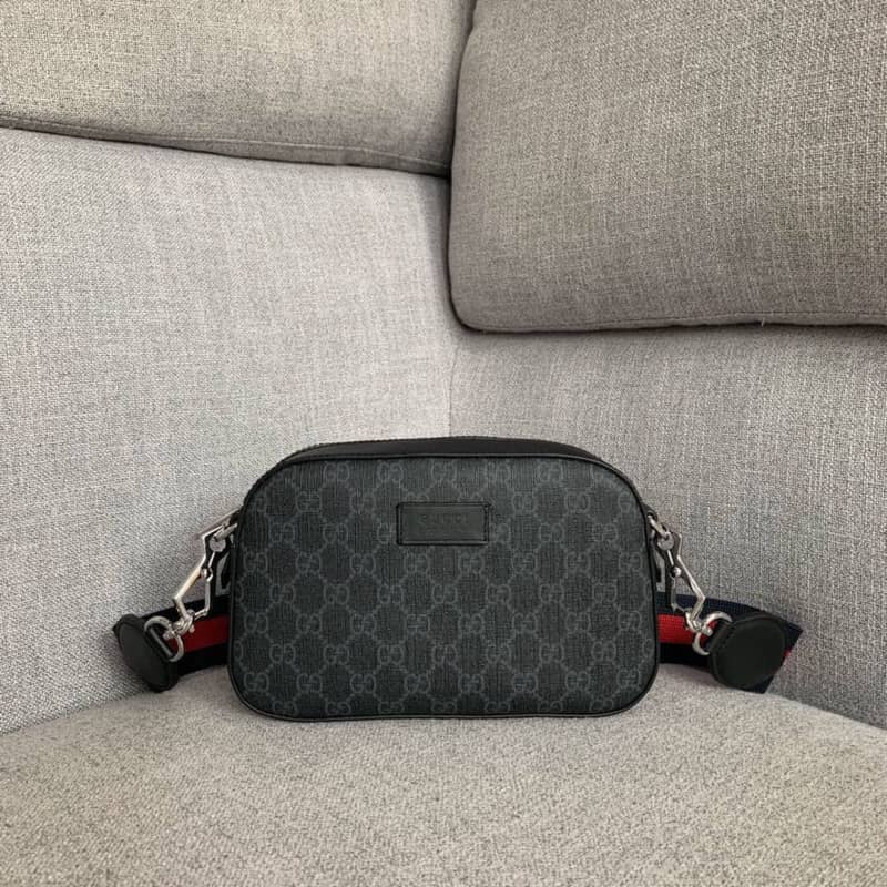Gvc*1 Svp*me Canvas Camera Bag Replica Black 574886