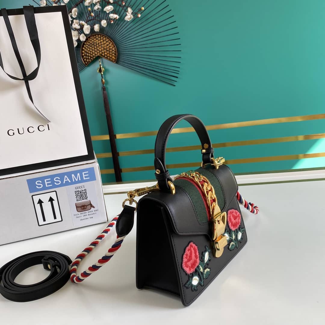 Gvc*1 Womens Sylvie Leather Mini Bag Replica 470270