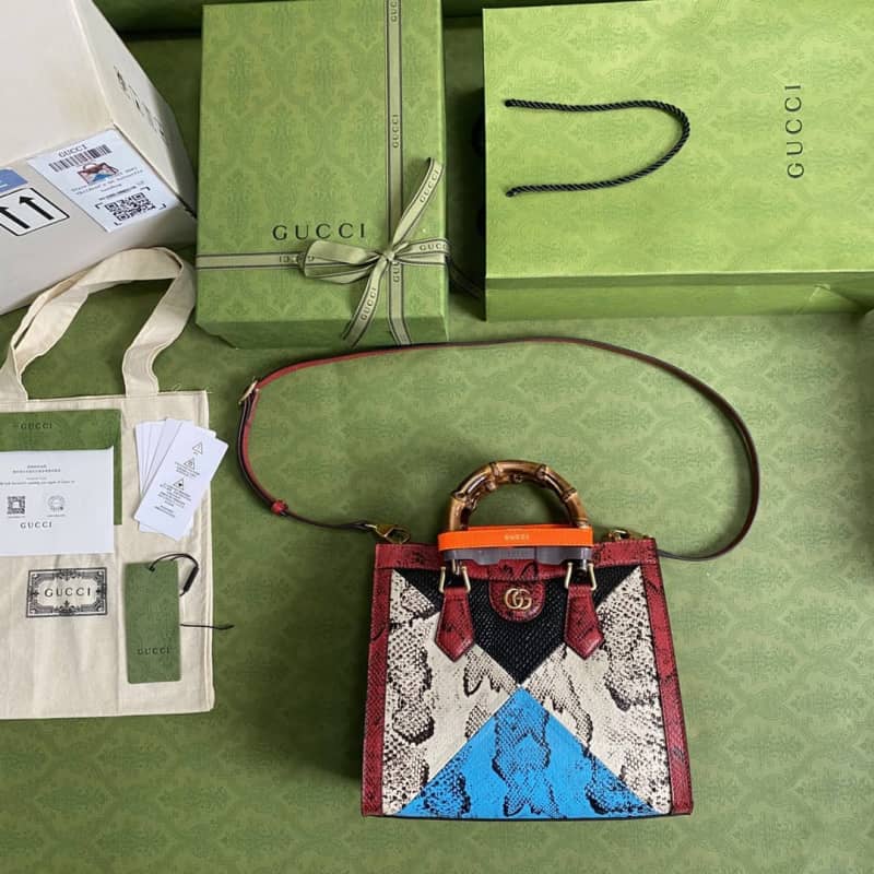 Gvc*1 Diana Small Tote Replica Red 660195