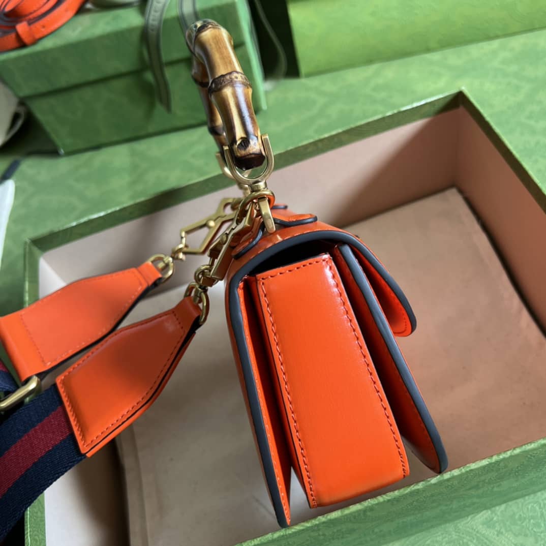 Gvc*1 Bamboo Mini Top Handle Bag Replica 686864