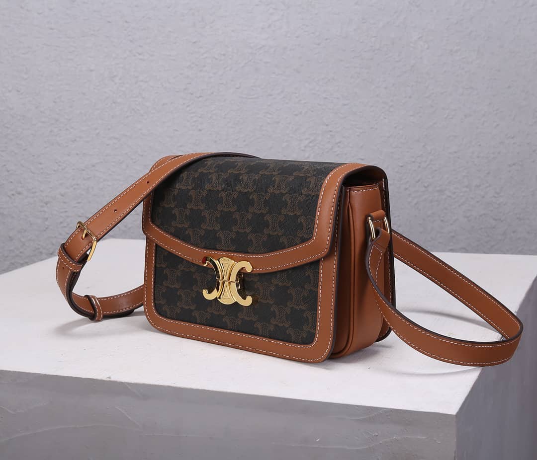 Ce1i*e Triomphe Bag Dupe Triomphe Teen 22cm