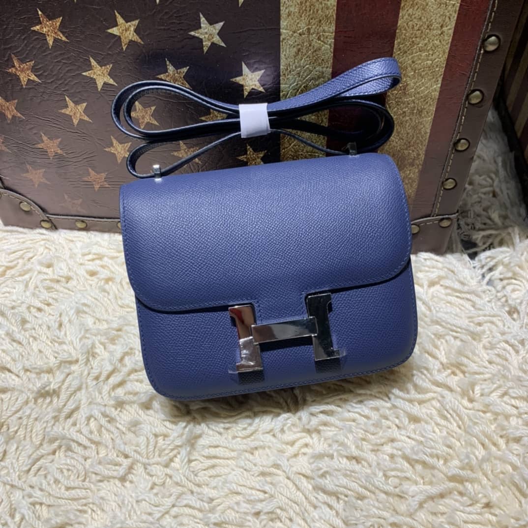 H**me5 Replica Constance Bag 18CM Epsom Leather