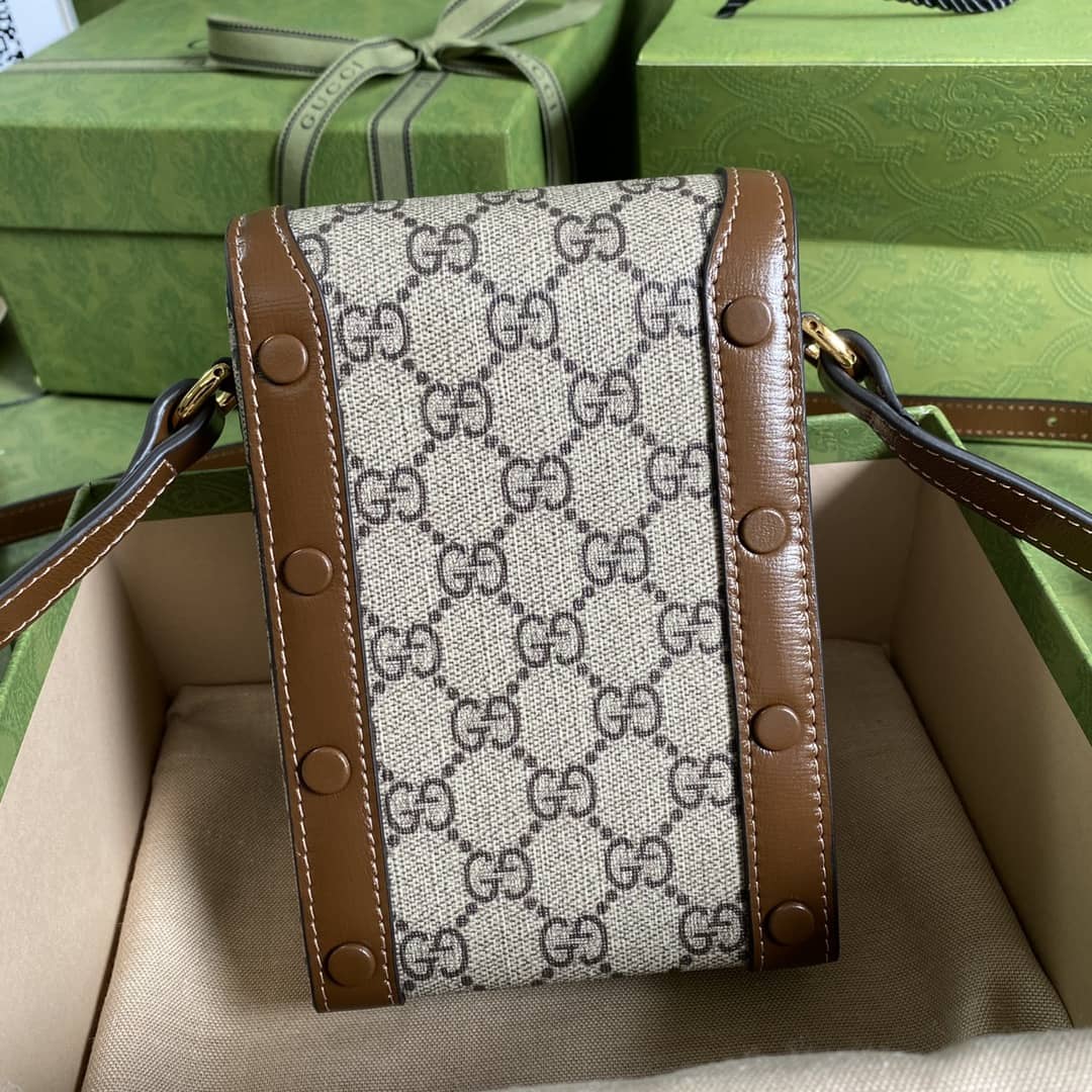 Gvc*1 1955 Horsebit Mini Phone Bag Replica 625615