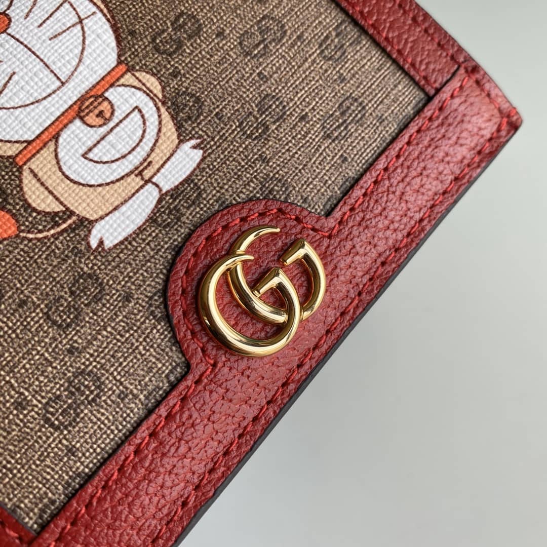 Gvc*1 Doraemon GG Svp*me Mini Wallet Replica 654541