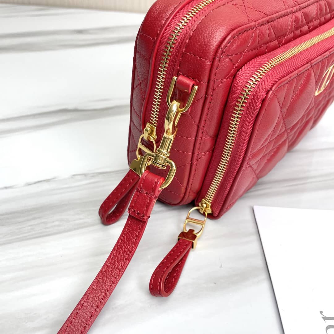 Chr1st1an D10r Caro Double Calfskin Pouch