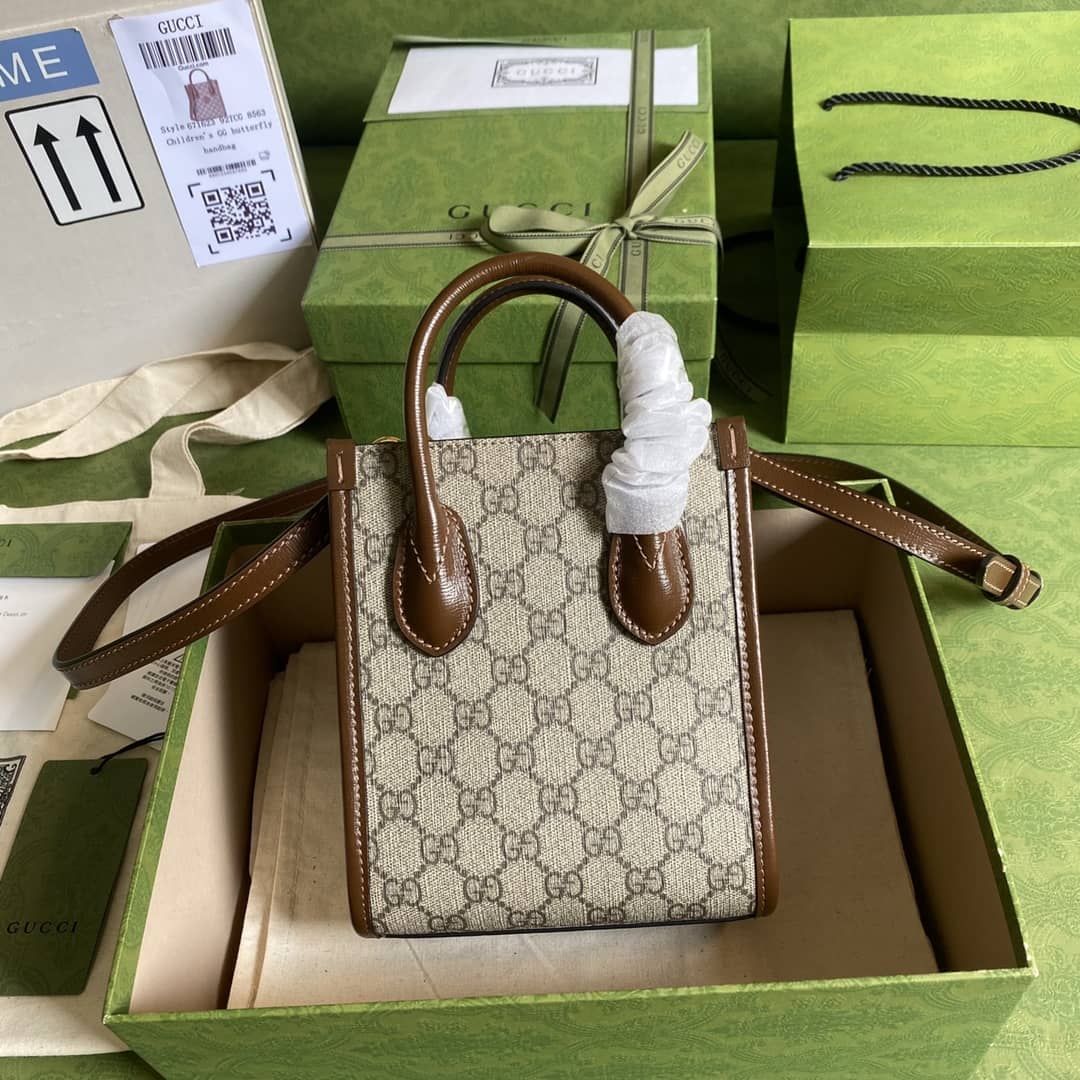 Gvc*1 Interlocking G Mini Tote Replica 671623