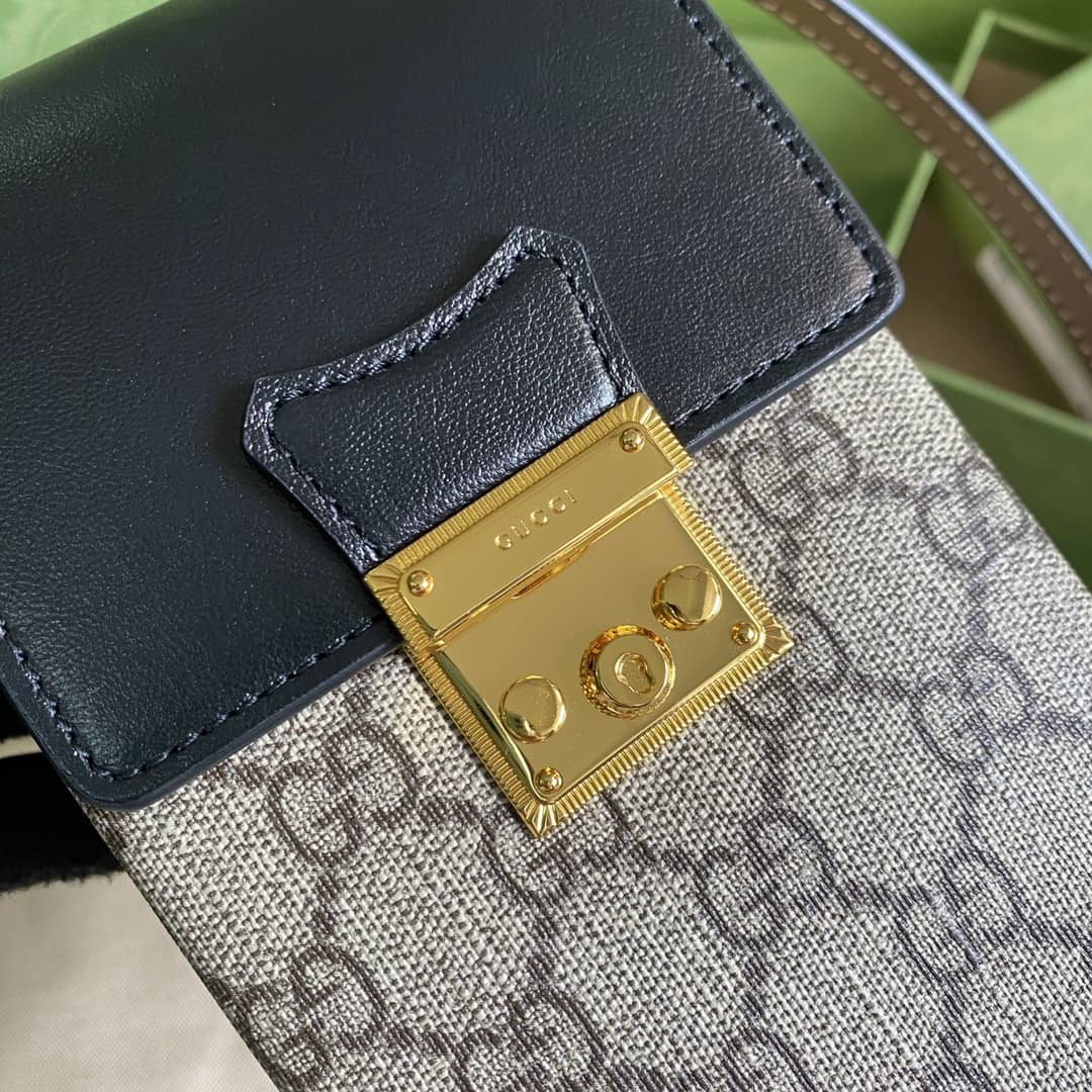 Gvc*1 Padlock Mini Phone Bag Replica 658229