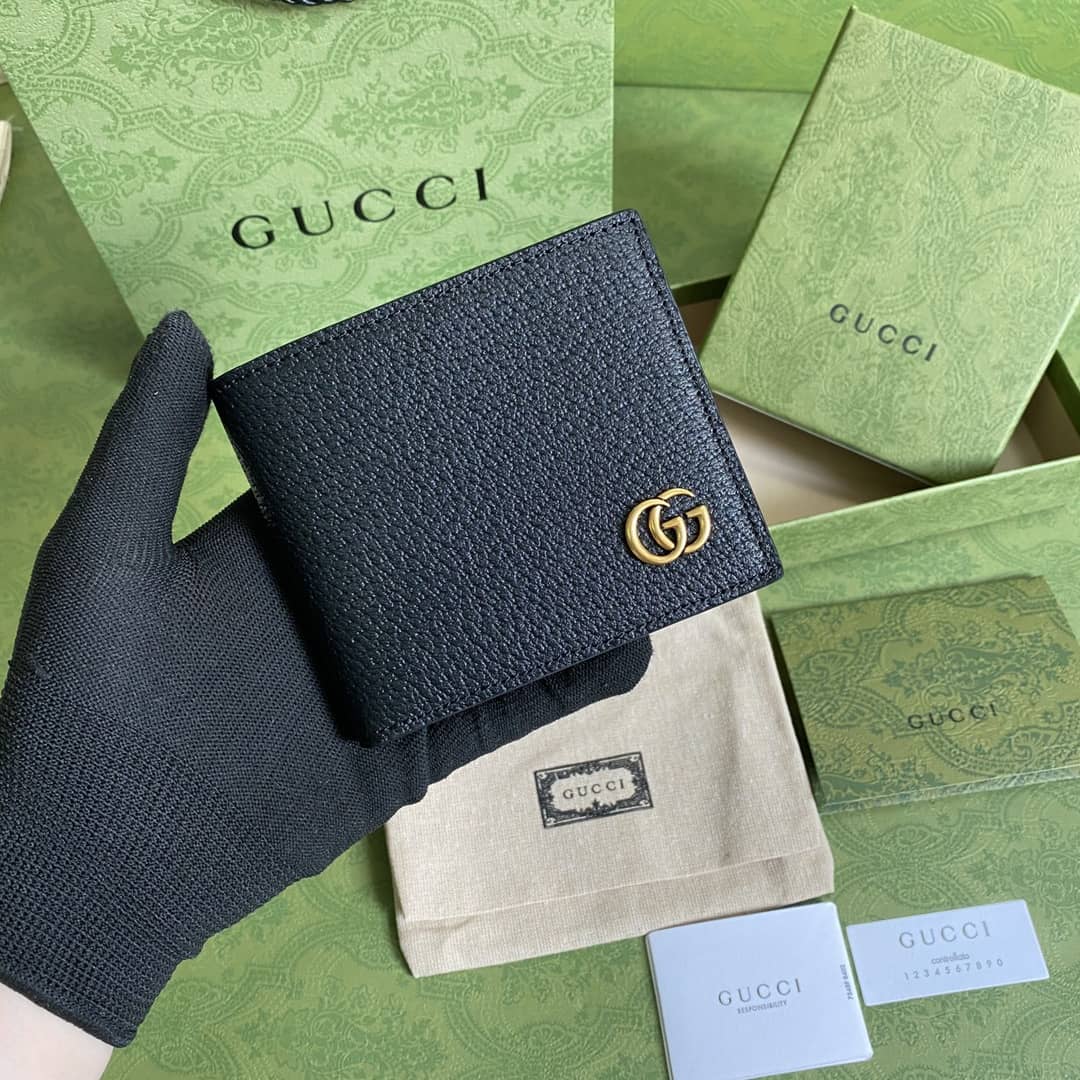 Gvc*1 GG Marmont 2-fold Wallet Replica 428726