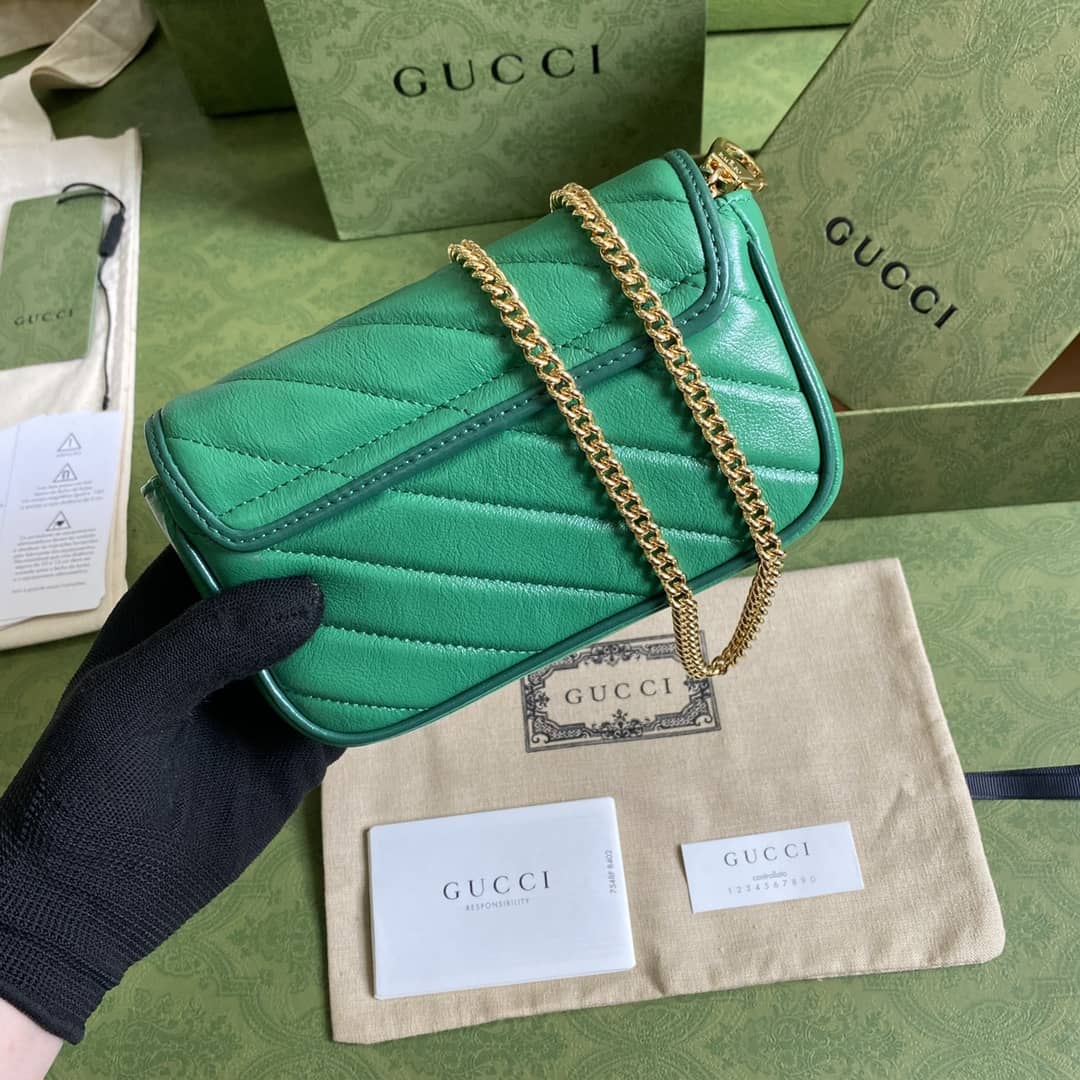 Gvc*1 Marmont GG Mini Chain Shoulder Bag Replica 574969
