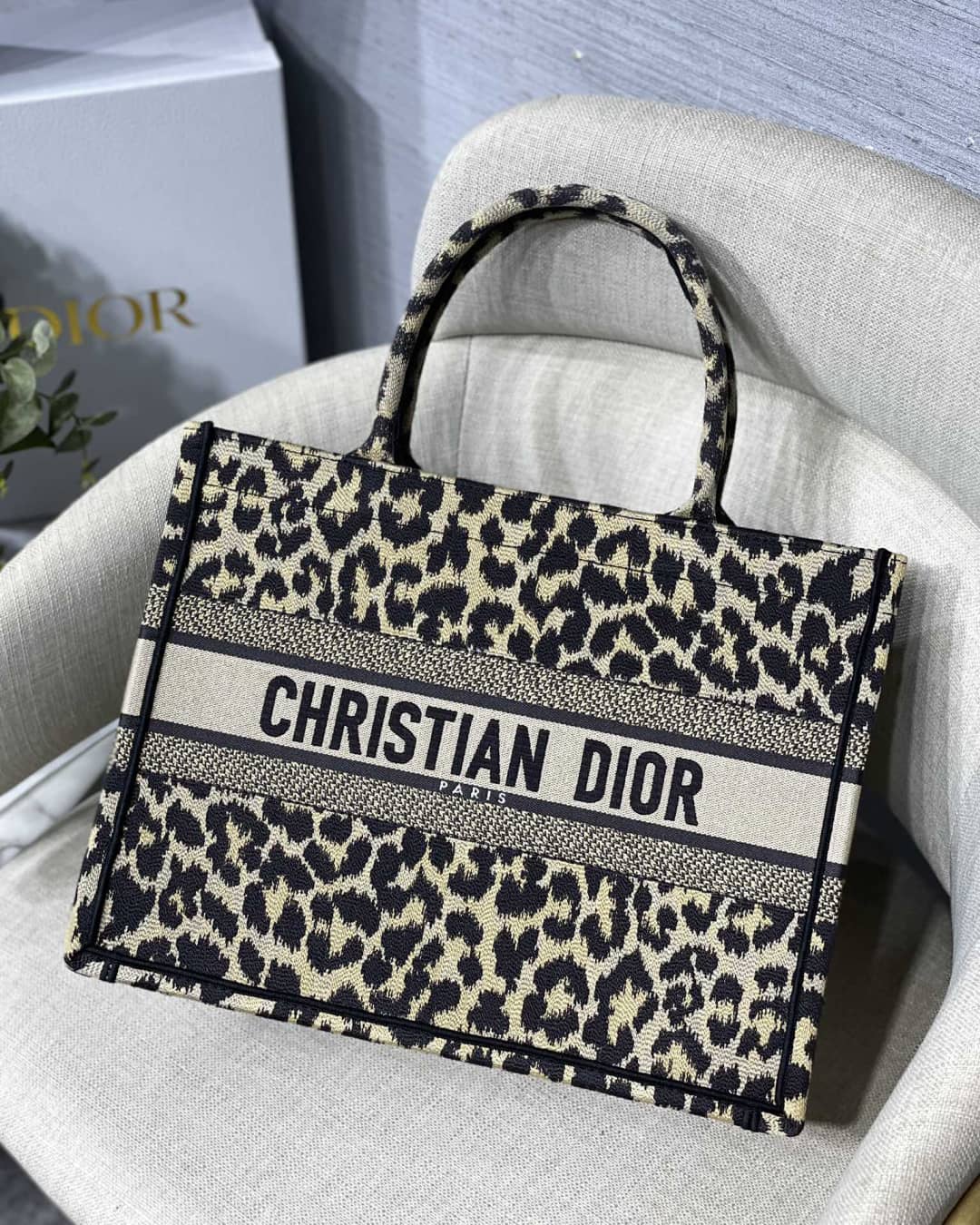 Chr1st1an D10r Tote Bag Dupe CD Book Embroidery