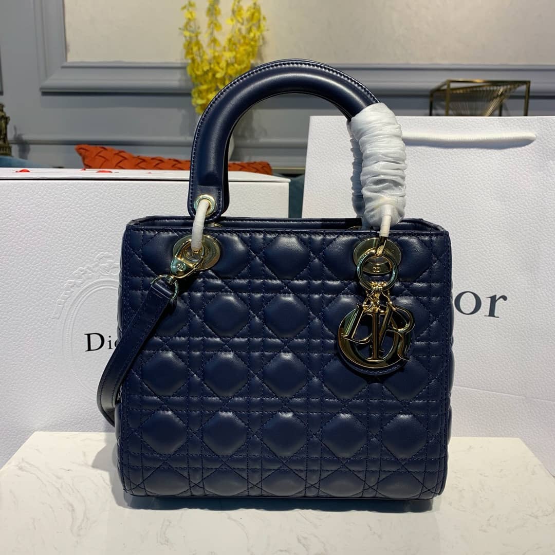 Chr1st1an D10r Lady D10r 24CM Replica Bag