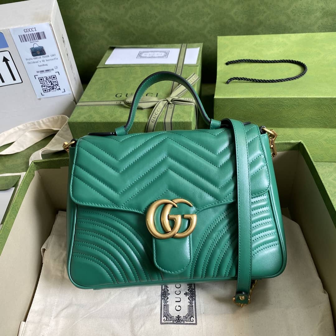 Gvc*1 Crossbody Dupe GG Marmont Small Top Handle 498110