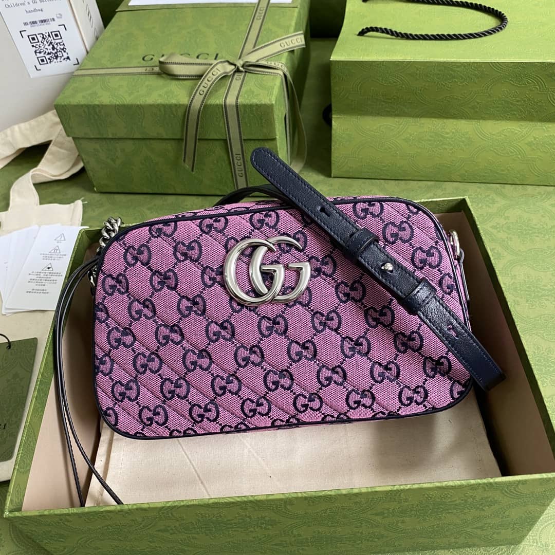 Gvc*1 Marmont Dupe GG Small Matelassé Shoulder Bag Replica 447632