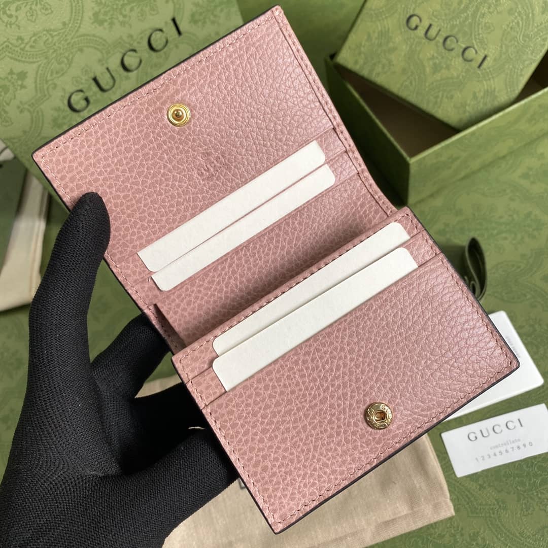 Gvc*1 Marmont GG Card Case Wallet Replica 658610