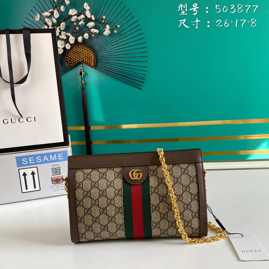 Gvc*1 Ophidia GG Small Shoulder Bag Replica 503877