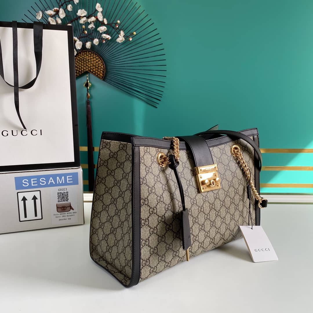 Gvc*1 Padlock GG Svp*me Canvas Shoulder Bag Replica 479197