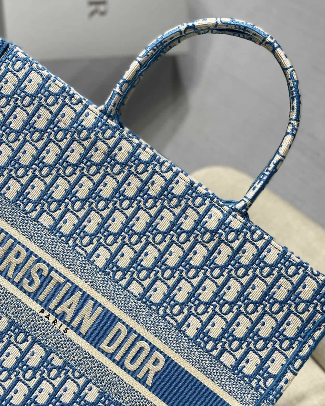 Chr1st1an D10r Tote Bag Dupe CD Book Embroidery