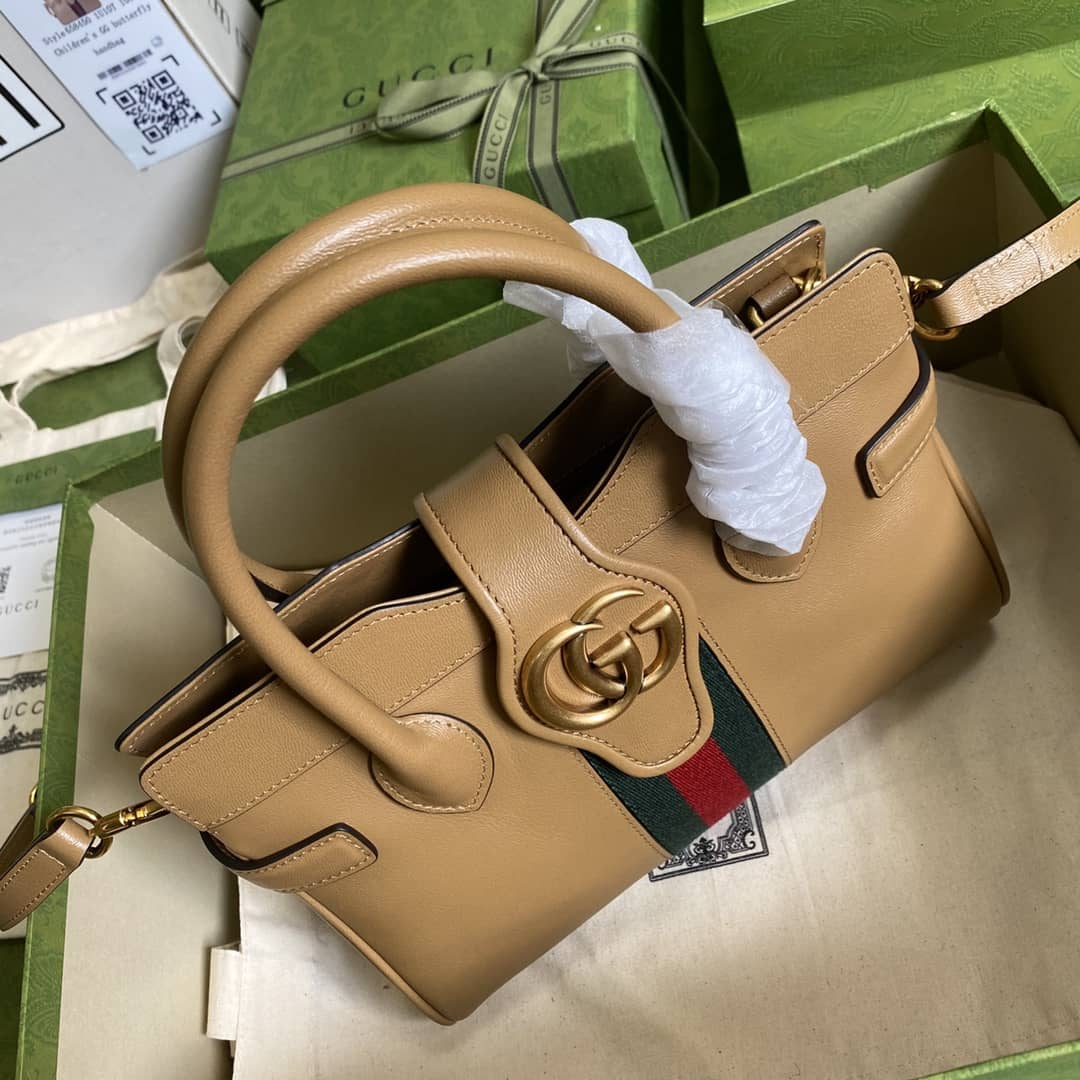 Gvc*1 Double G Small Top Handle Bag Replica 658450