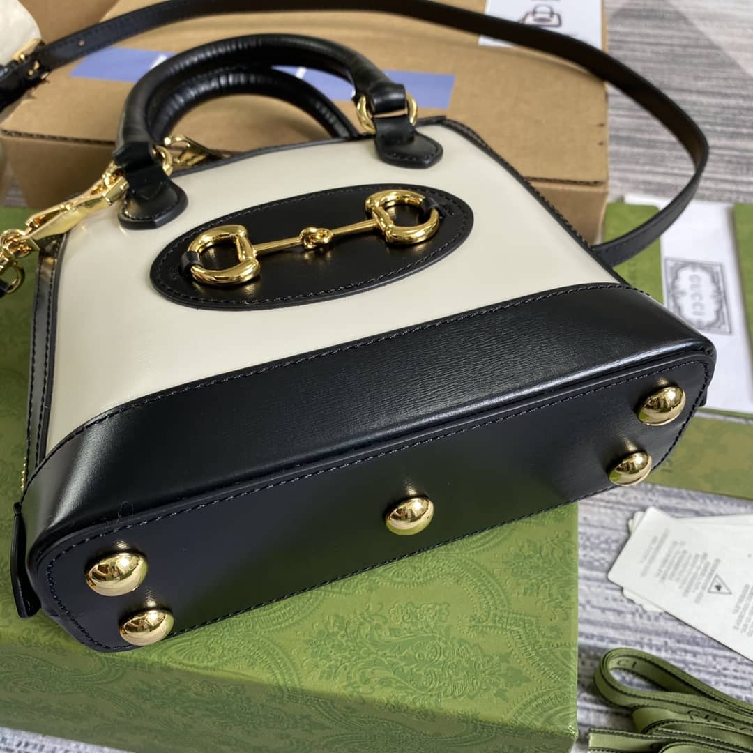 Gvc*1 1955 Horsebit GG Mini Top Handle Bag Replica 640716