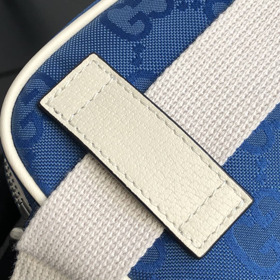 Gvc*1 Off The Grid GG Belt Bag Replica Blue 631341