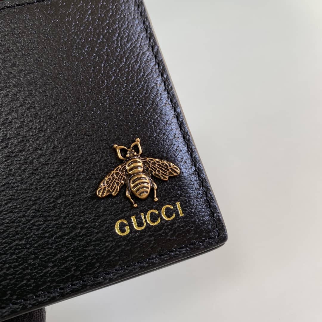 Gvc*1 Animalier Leather Wallet Replica 523664