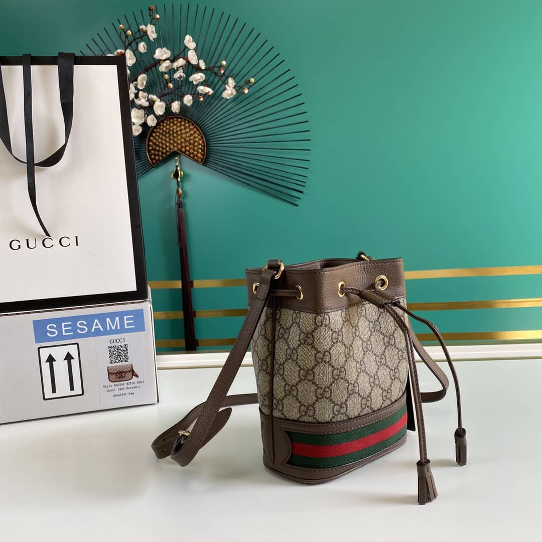 Gvc*1 GG Ophidia Mini Bucket Bag Replica 550620
