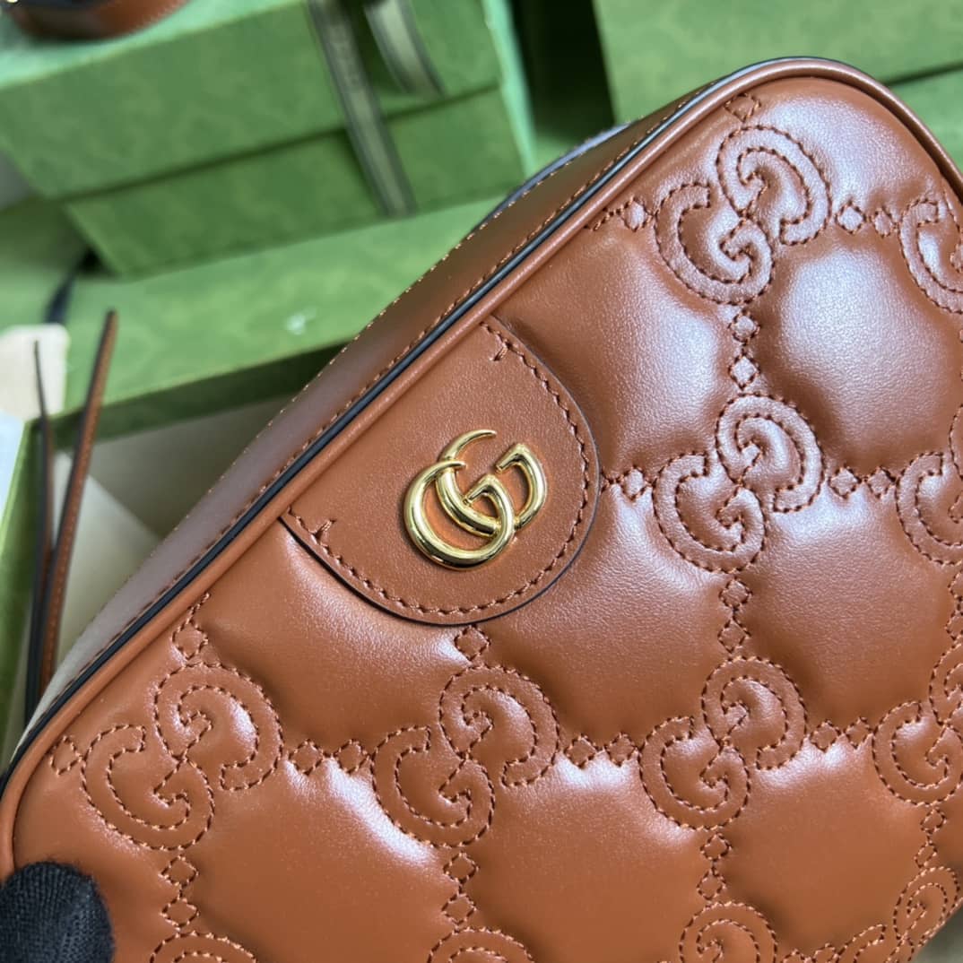 Gvc*1 GG Matelassé Leather Shoulder Crossbody Handbag 702234 Replica