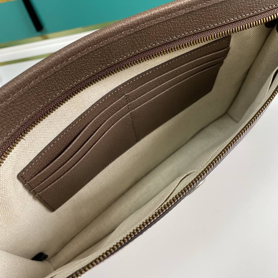 Gvc*1 GG Svp*me Ophidia Canvas Clutch Replica 597619