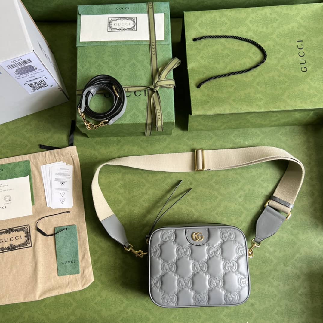 Gvc*1 GG Matelassé Leather Shoulder Crossbody Handbag 702234 Replica