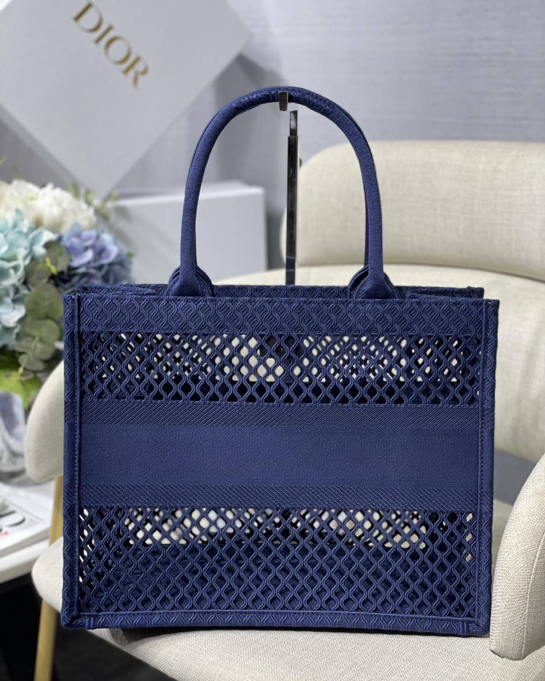 Chr1st1an D10r Mesh Book Tote Bag